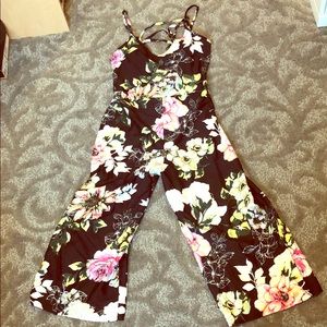 Floral Jumpsuit